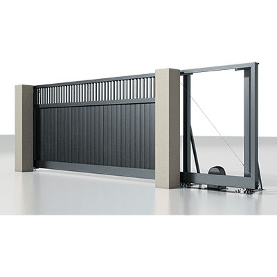 Подробнее Въездные ворота цвета «Серый антрацит»